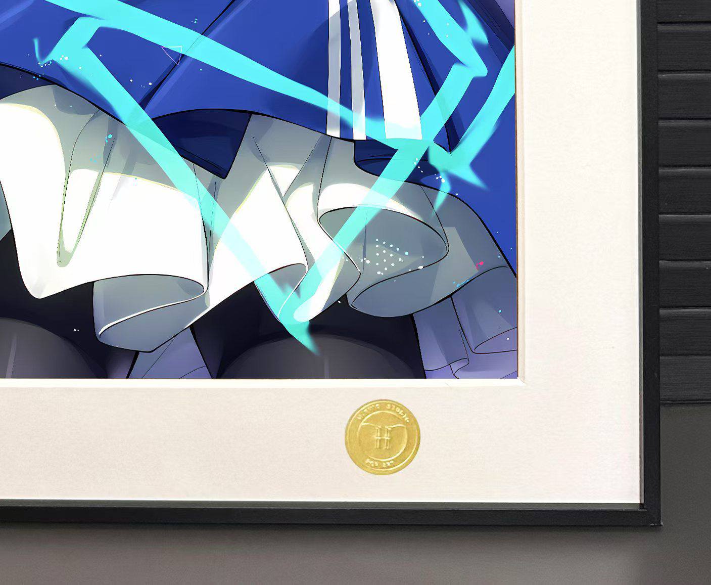 【现货未包邮】《初音未来》miku大葱公主殿下装饰画