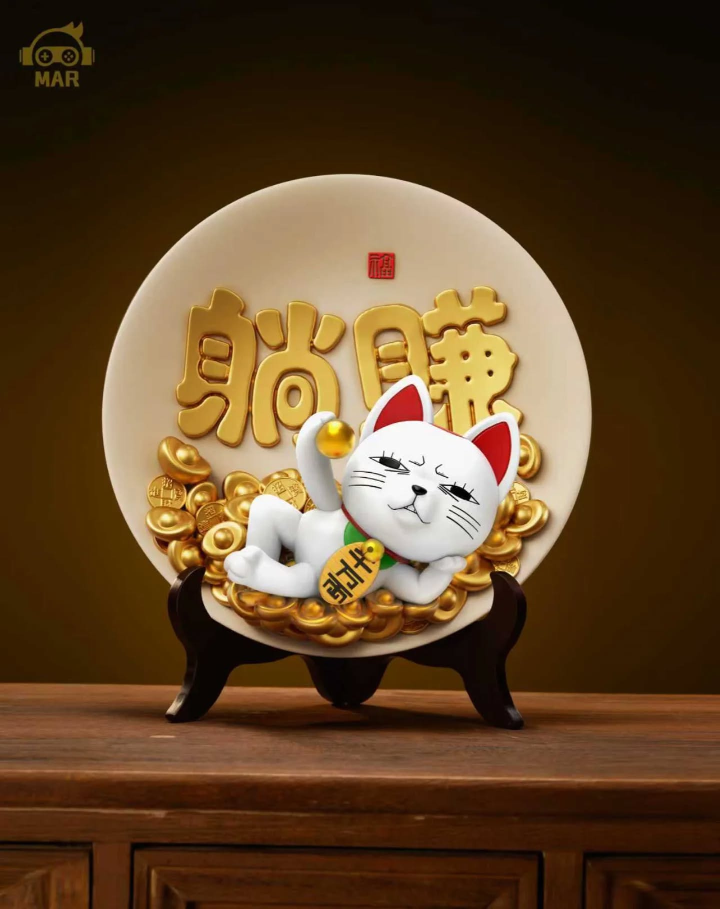 MAR模玩招财摆件 躺赚高速婆婆