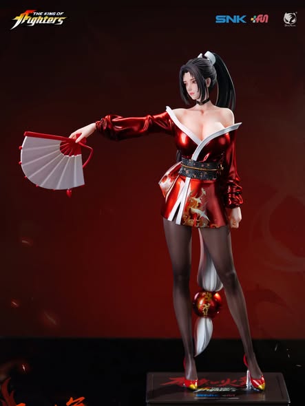 BearPanda×SNK正版授权不知火舞1/4手办------周年款