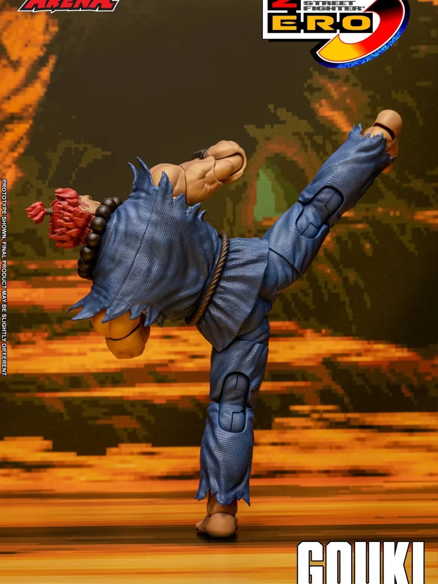 STORM ARENA 1/12 街头霸王ZERO3 GOUKI 豪鬼 SFSA07