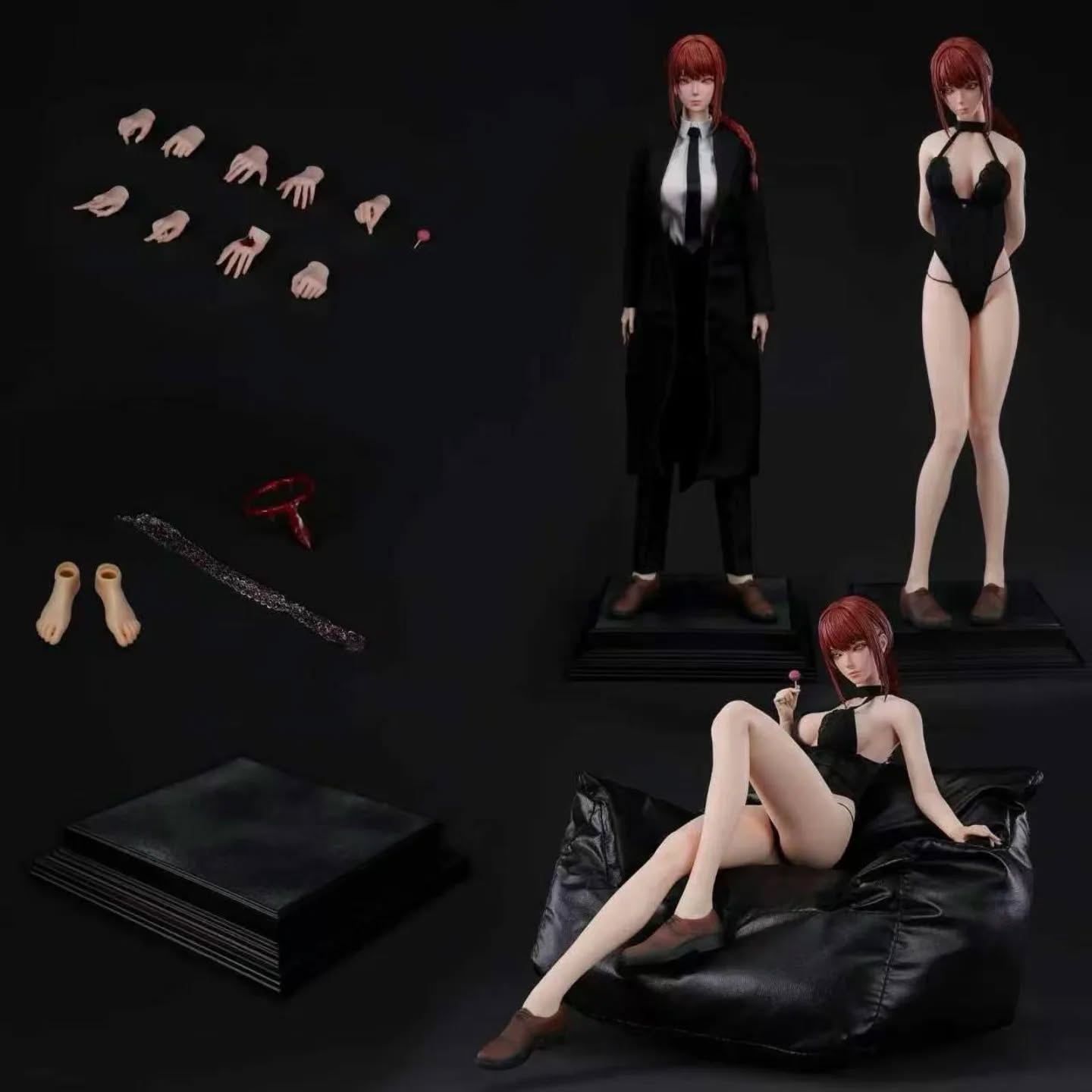 盒气工作室 BoxQi Studio 1/6小玛铂金硅胶可动兵人