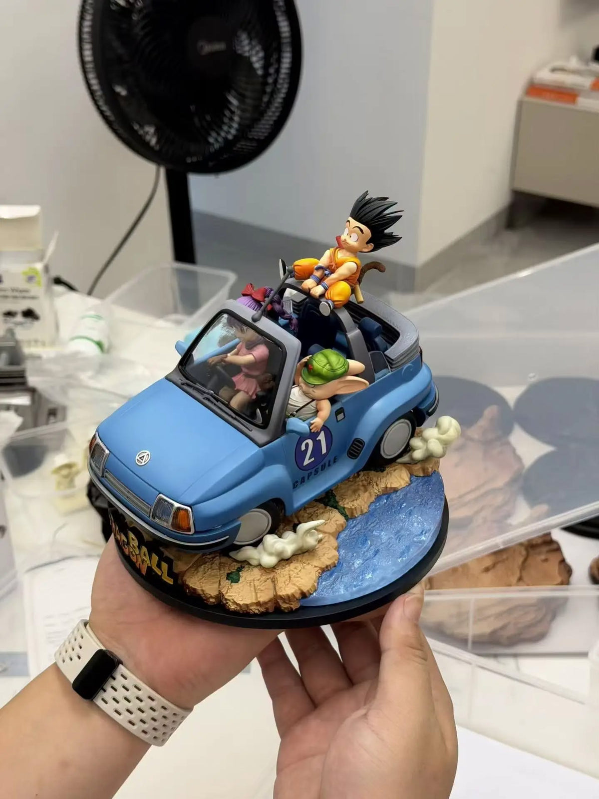 QK studio 蓝色小车车