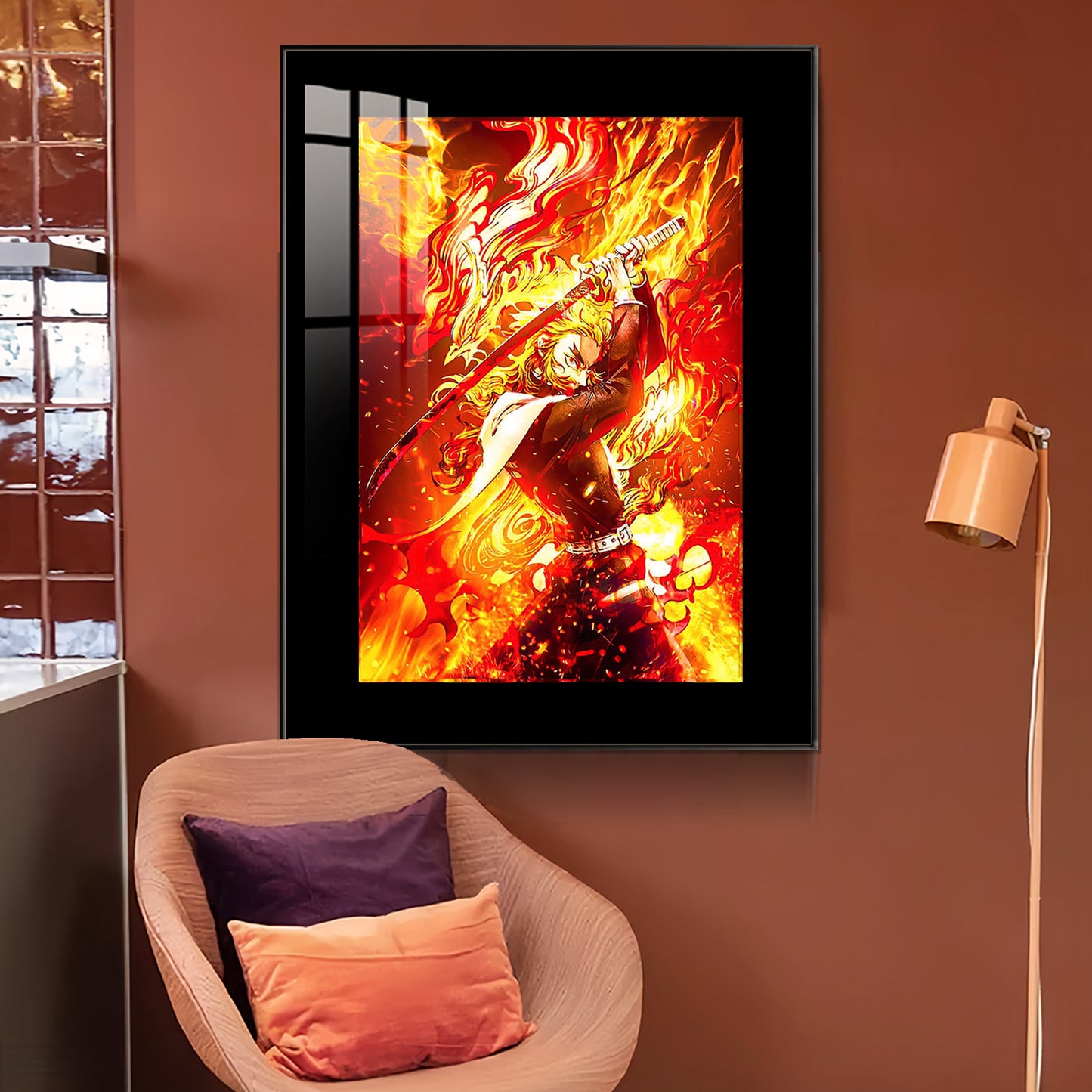 JUZI工作室 壹之型炎柱 装饰画