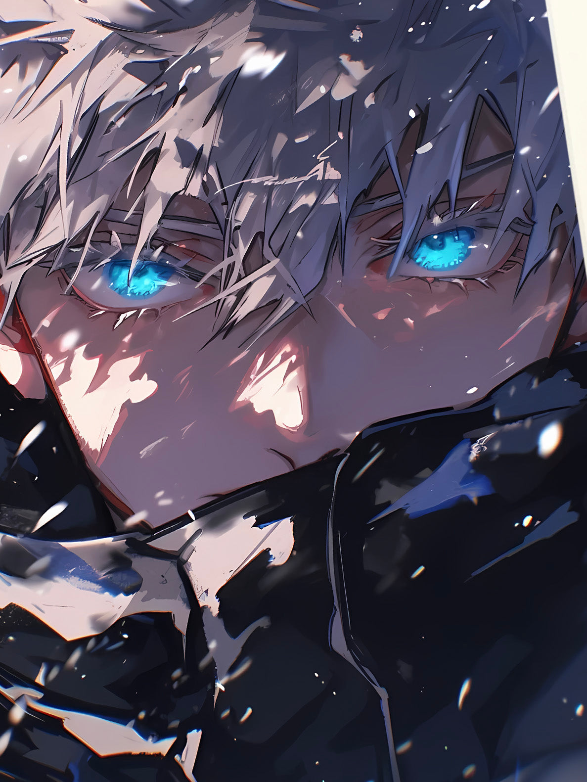 星空《风雪五条悟》咒术回战五条老师动漫二次元装饰画