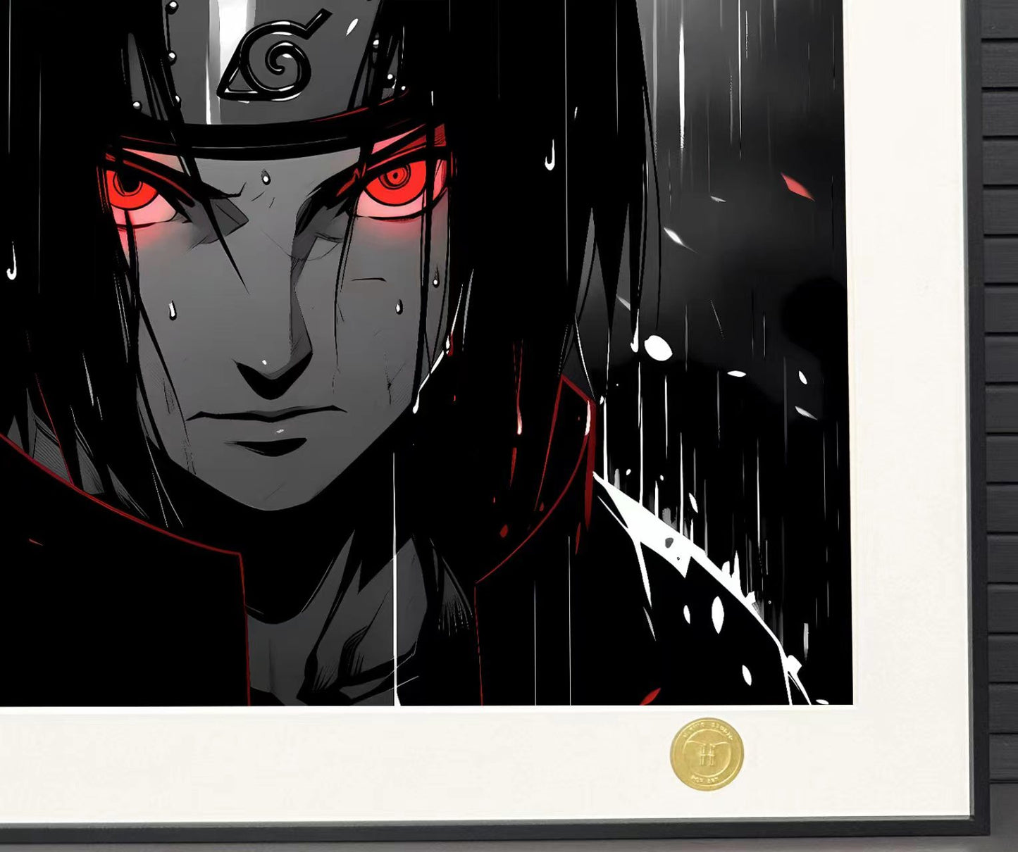 《雨夜鼬》火影忍者宇智波鼬装饰画
