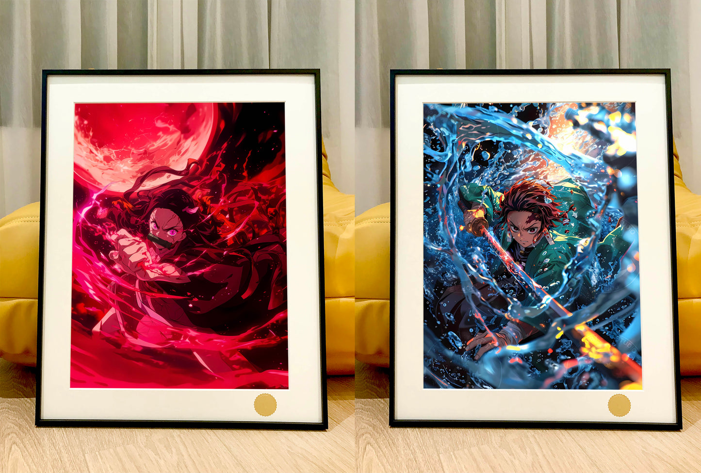 星空《弥豆子》炭治郎鬼灭之刃Nezukov动漫二次元装饰画