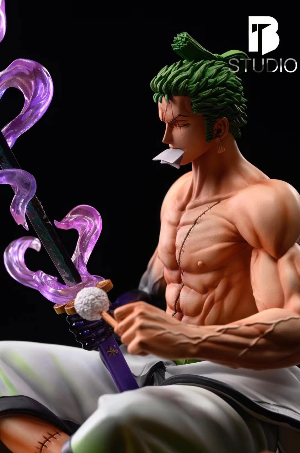 【现货包邮】BT Studio Wano-Style Sword-Cleaning Zoro | 和风擦刀索隆