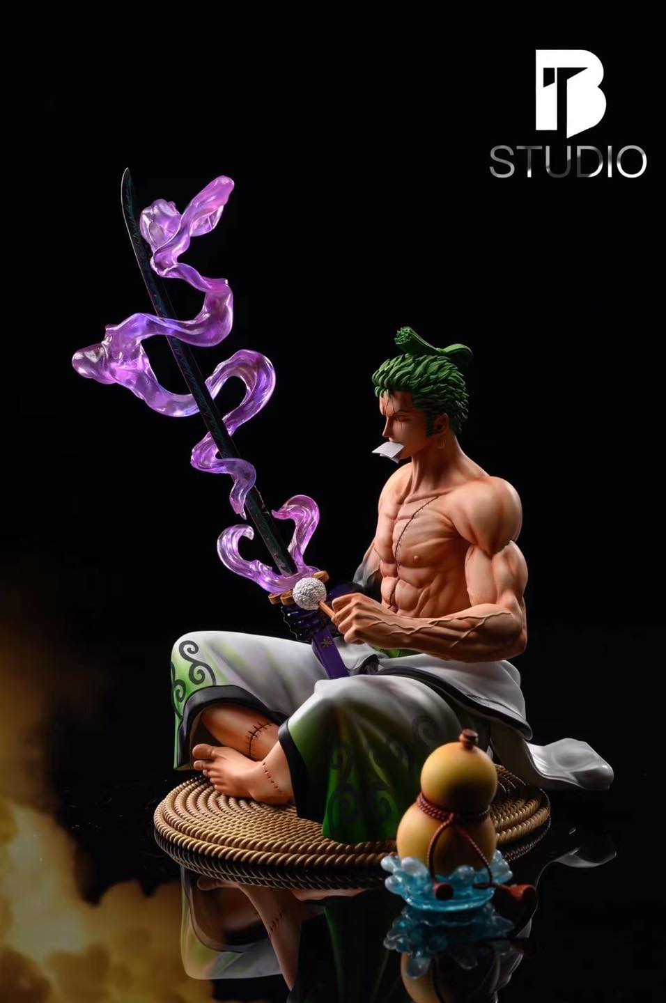 【现货包邮】BT Studio Wano-Style Sword-Cleaning Zoro | 和风擦刀索隆