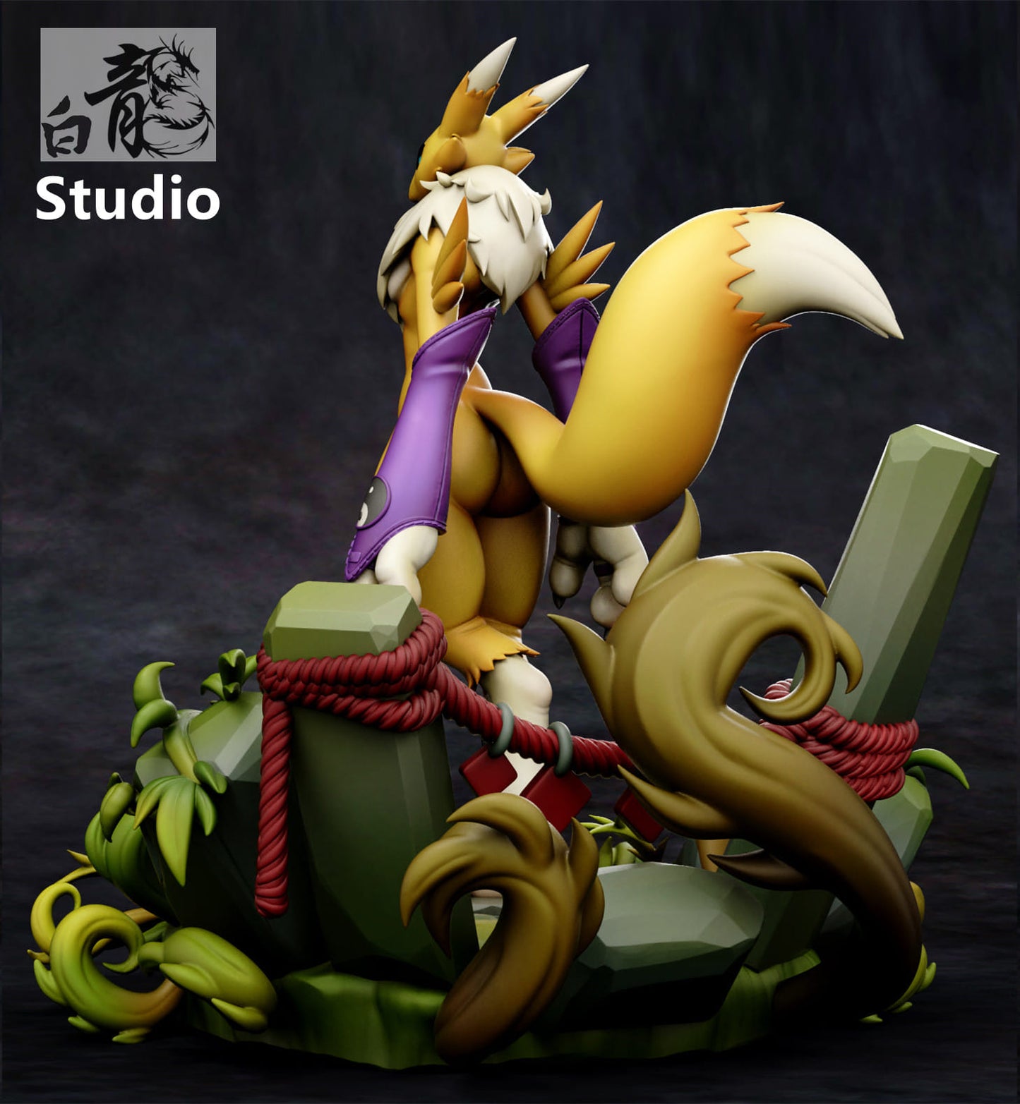 【现货包邮】白龙工作室 Renamon | 妖狐兽