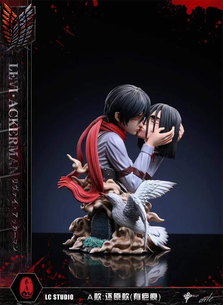 【现货包邮】良辰LC工作室 Kiss of Death - Head-Holding Mikasa | 死亡之吻-抱头三笠