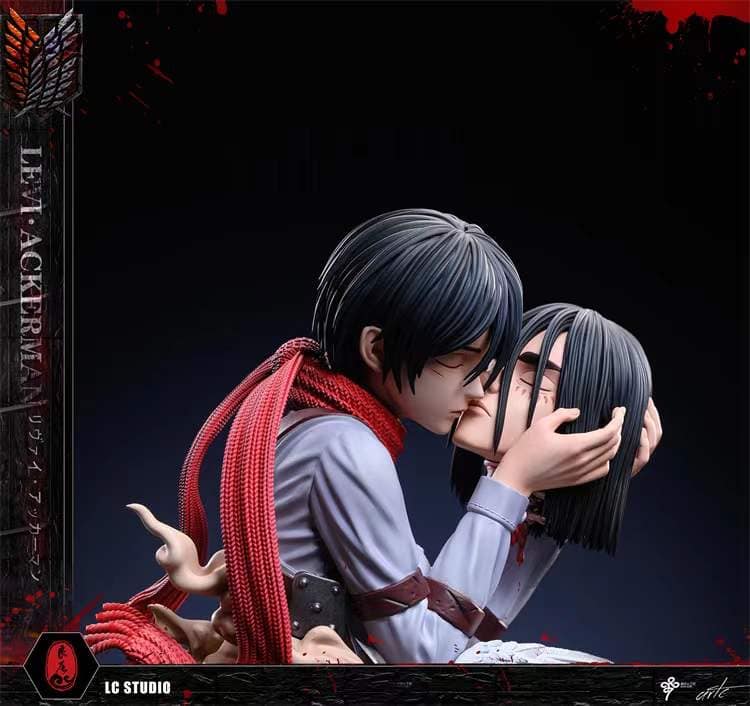 【现货包邮】良辰LC工作室 Kiss of Death - Head-Holding Mikasa | 死亡之吻-抱头三笠