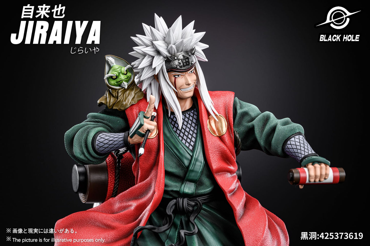 【现货包邮】BlackHole Studio Jiraiya | 自来也