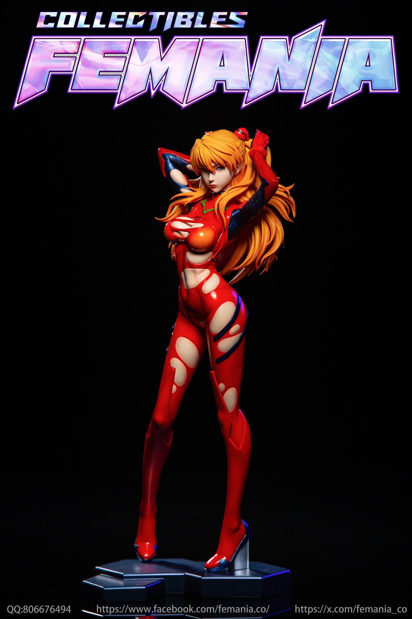 【现货包邮】Femania Collectibles EVA Asuka Langley Soryu | 明日香