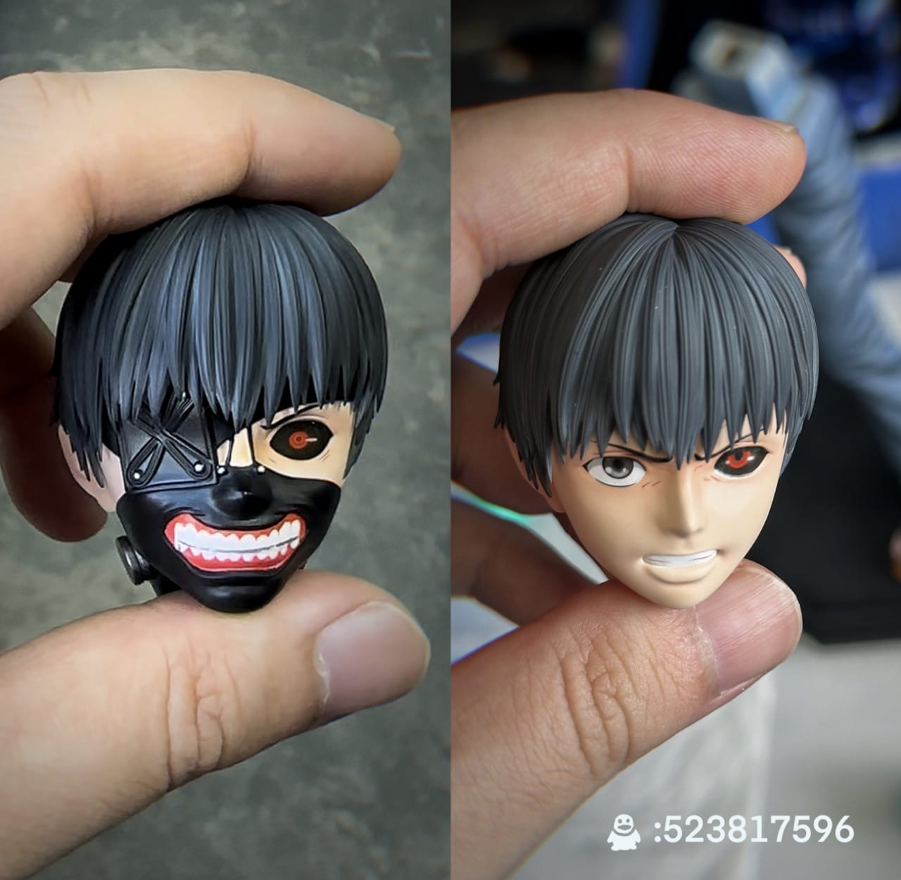 【现货包邮】咪哆工作室 Black-Haired Kaneki Ken | 黑发金木研