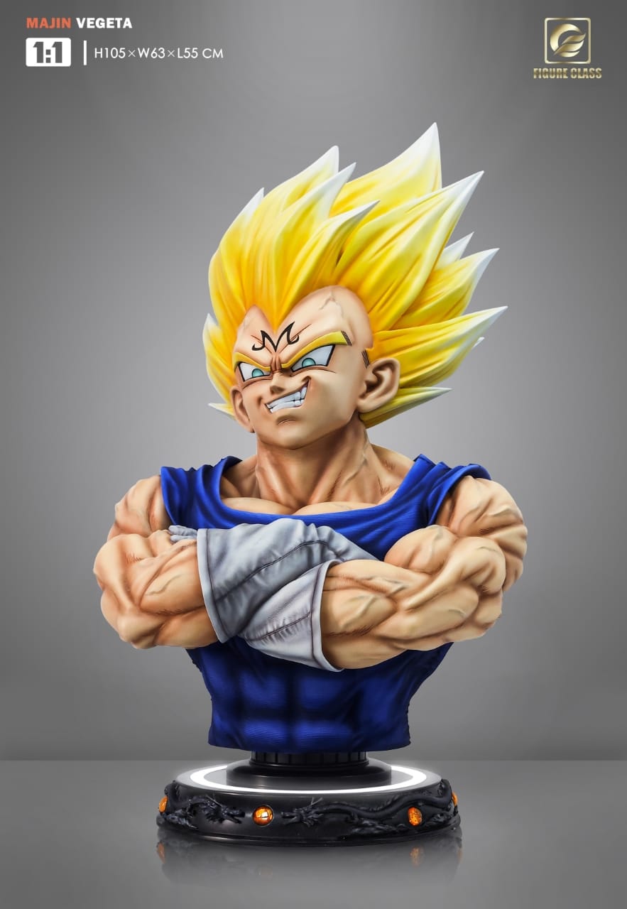 FC&天启 1/1 Majin Vegeta Bust | 1/1魔贝半身像