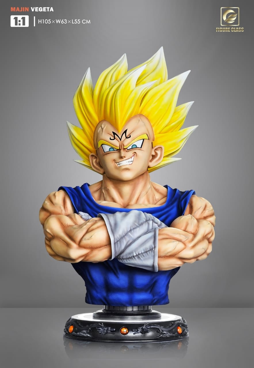 FC&天启 1/1 Majin Vegeta Bust | 1/1魔贝半身像