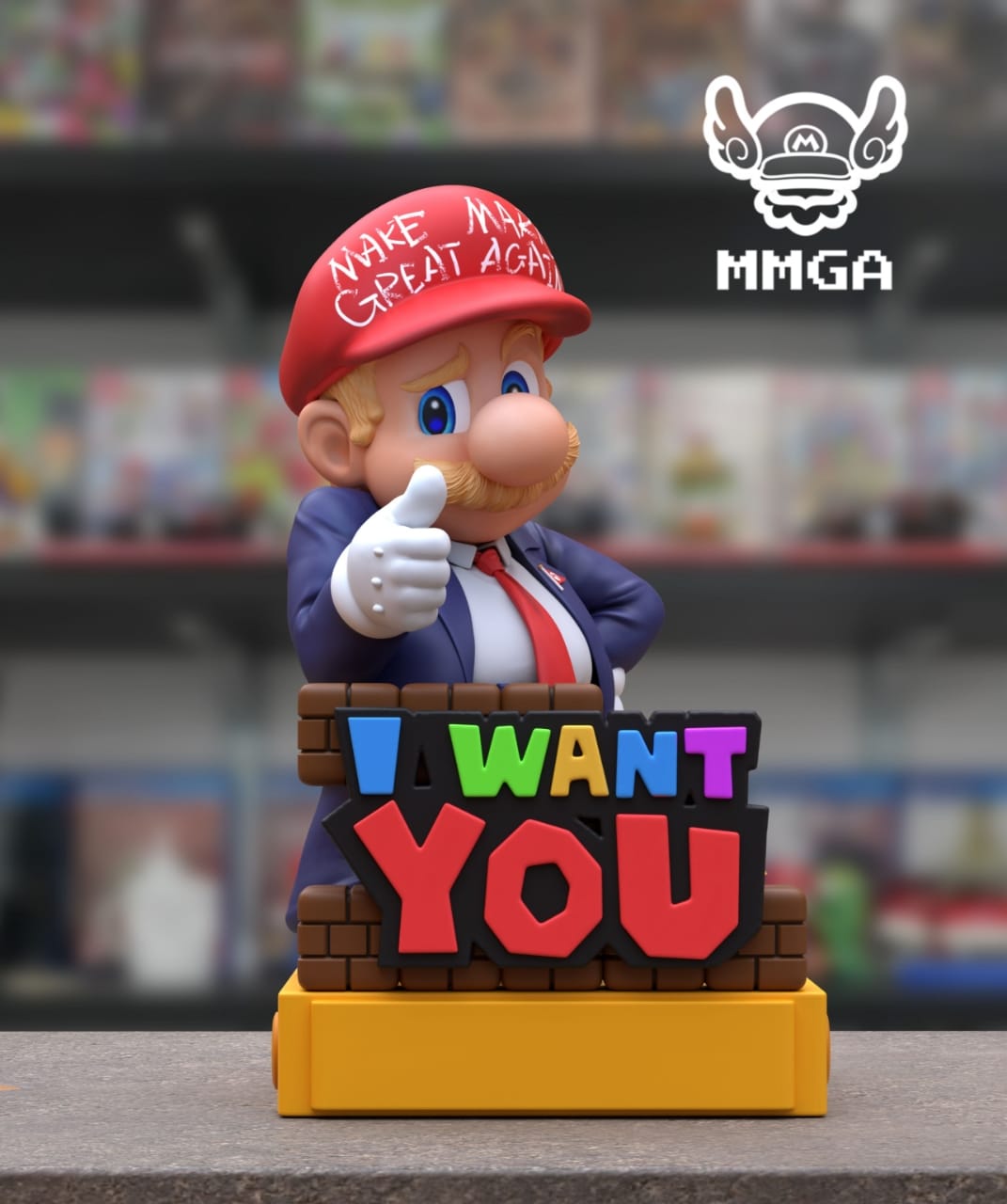 MMGA工作室Trump Mario |  川普马里奥