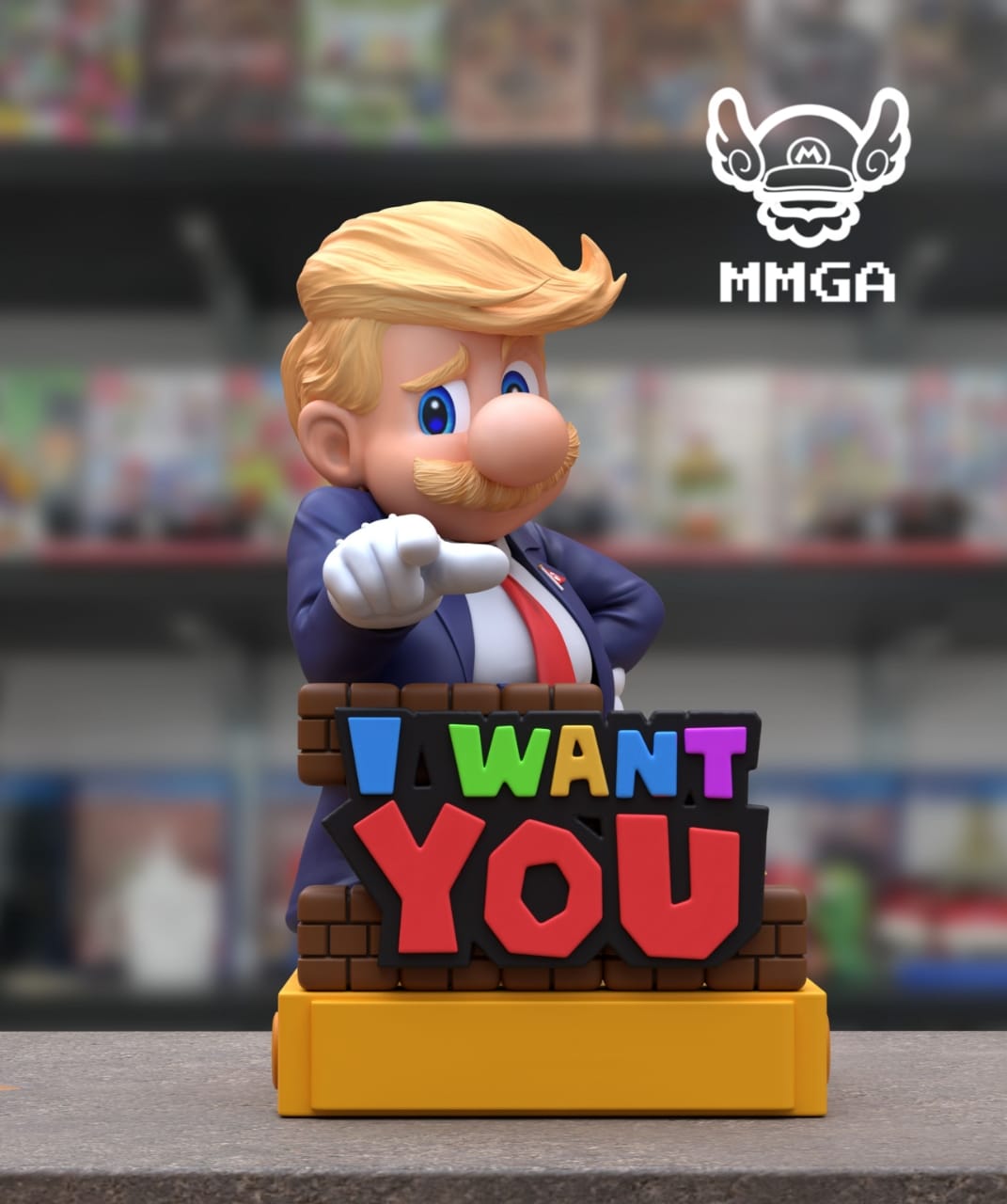 MMGA工作室Trump Mario |  川普马里奥