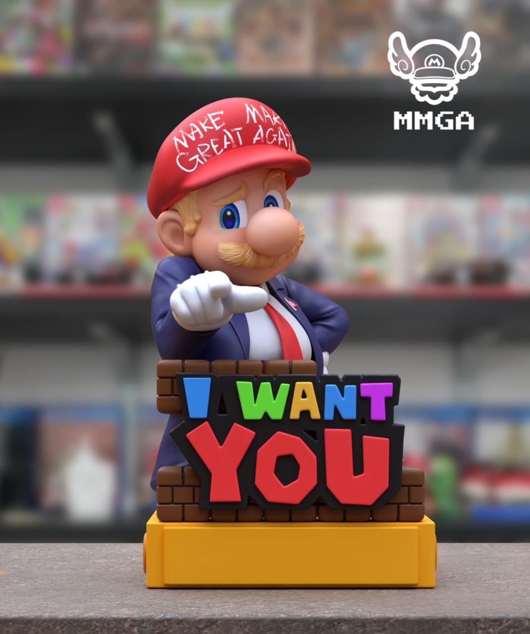 MMGA工作室Trump Mario |  川普马里奥