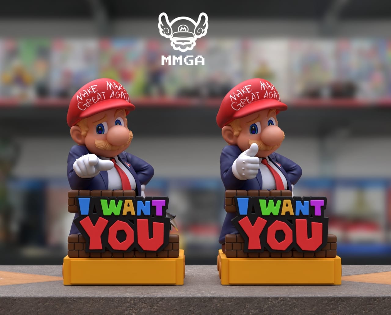 MMGA工作室Trump Mario |  川普马里奥