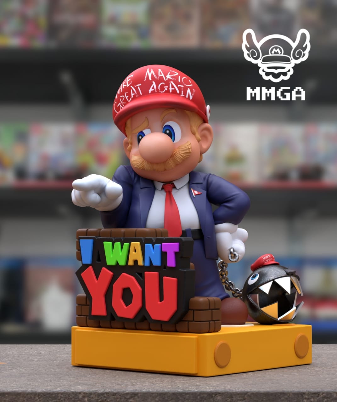 MMGA工作室Trump Mario |  川普马里奥