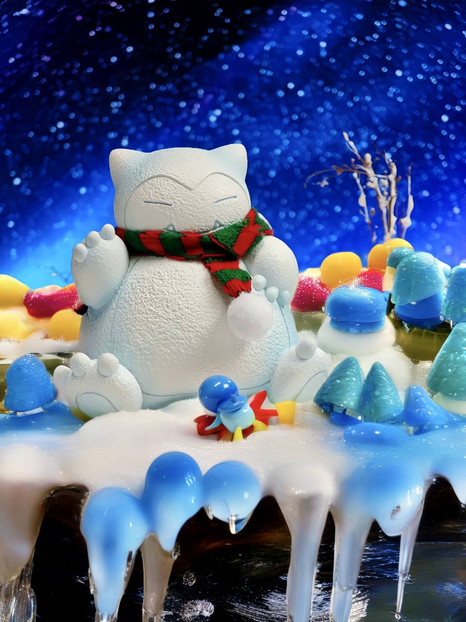 造物馆 Scenic Snowman Snorlax | 造景雪人卡比兽