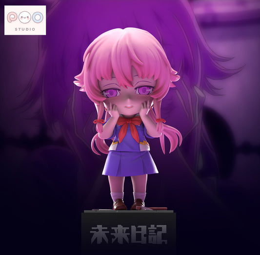 Popo studio Chibi Yuno Gasai Table Display | Q版我妻由乃 桌摆