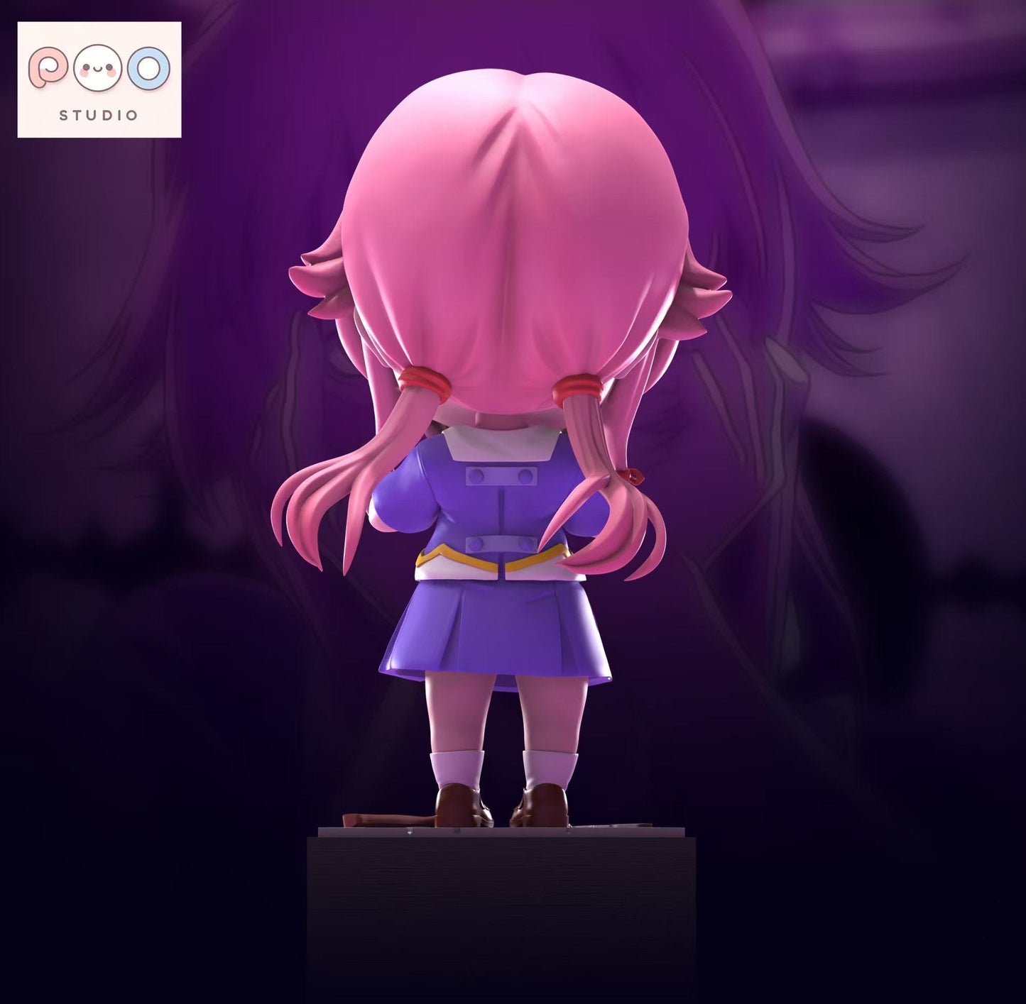 Popo studio Chibi Yuno Gasai Table Display | Q版我妻由乃 桌摆