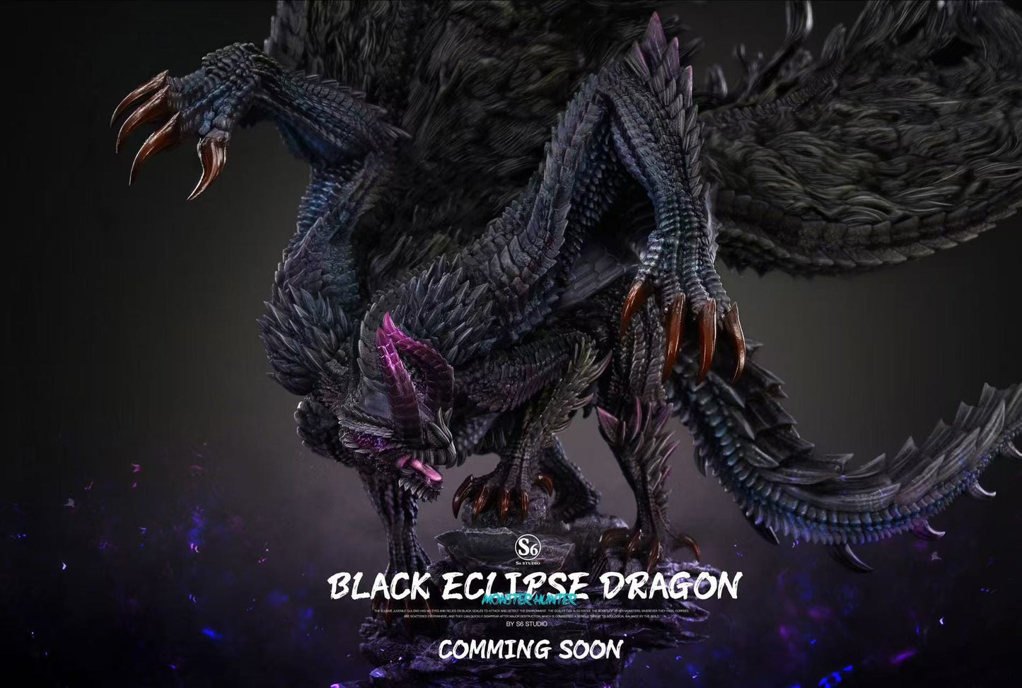 S6工作室Black Blight Dragon | 黑蚀龙