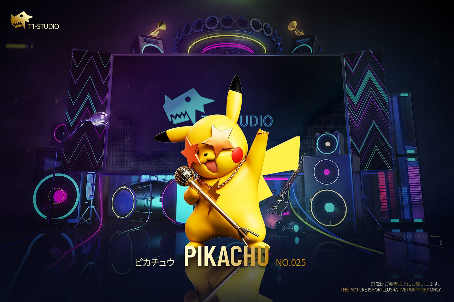 T1-Studio Original Trio & Pikachu Band | 初代御三家&皮卡丘 乐队