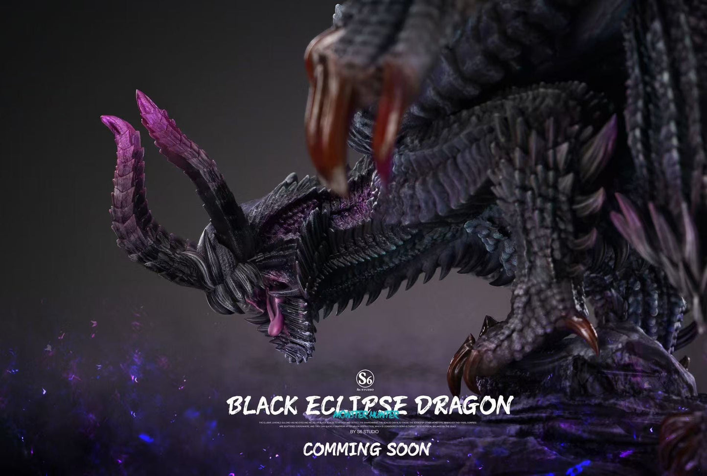 S6工作室Black Blight Dragon | 黑蚀龙