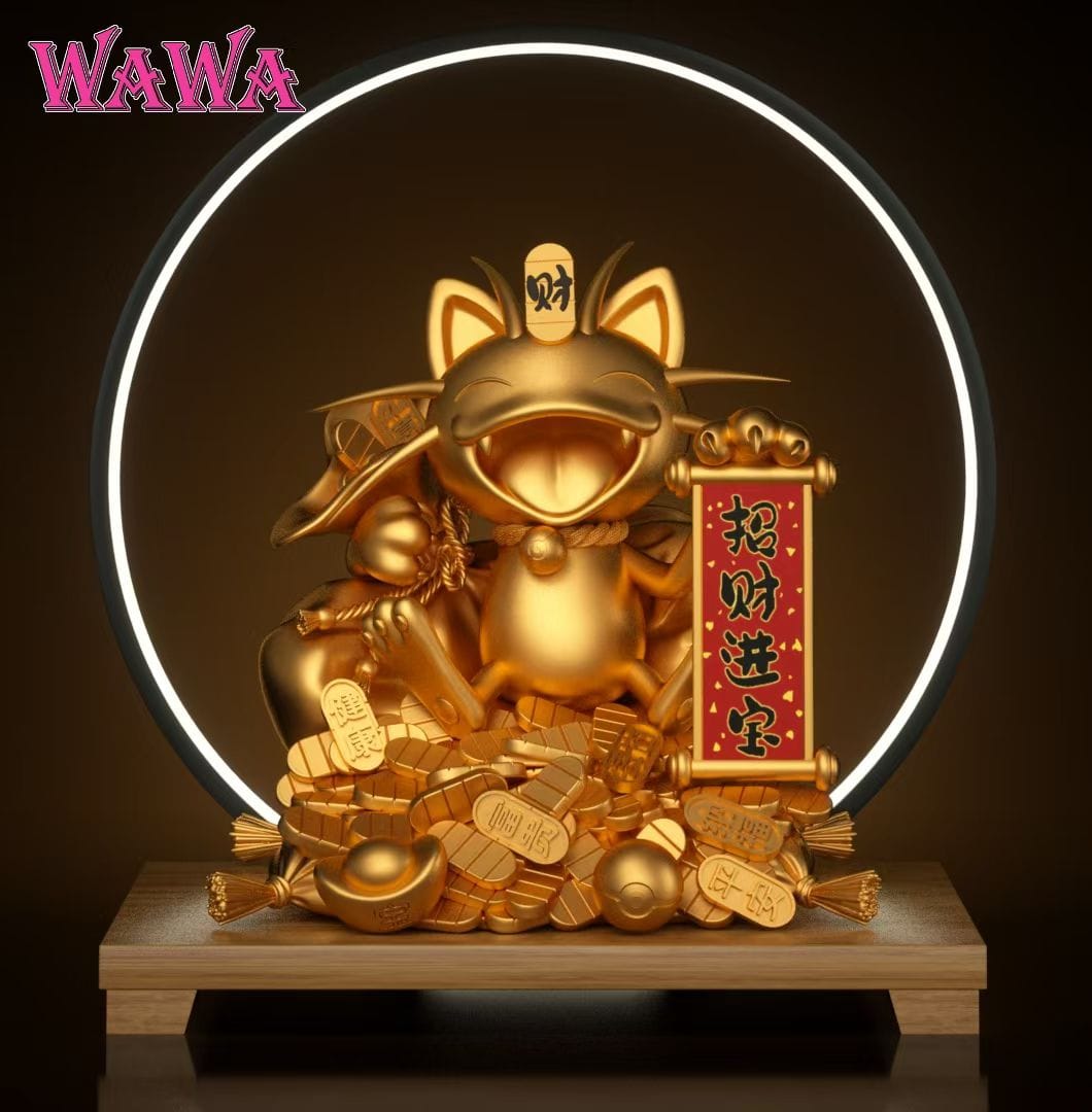 WAWA studio Lucky Fortune Beckoning Cat Meow Meow | 招财进宝招财猫喵喵