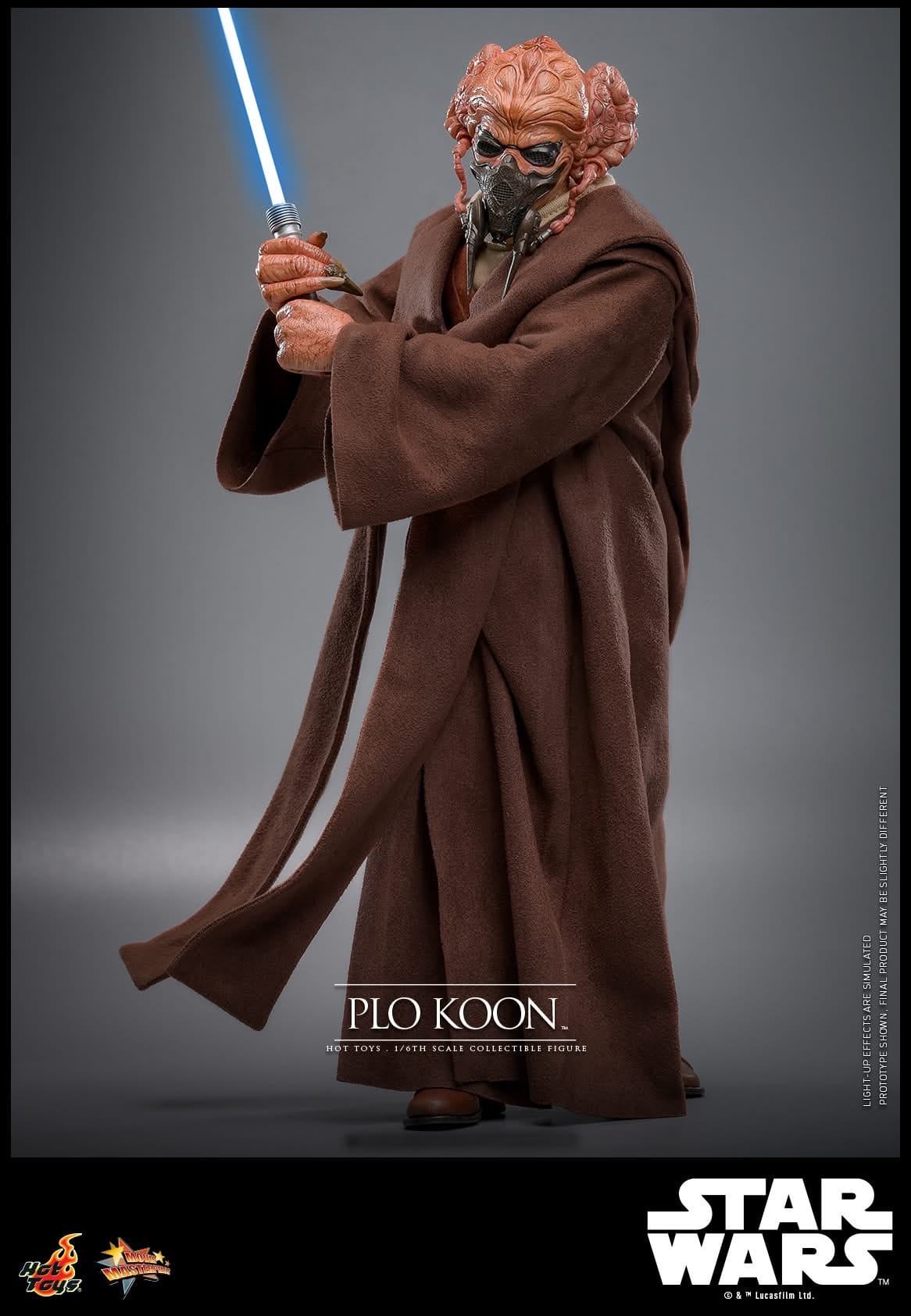 HotToys 1/6可动人偶《星战前传3：西斯的复仇》PLO KOON 普罗孔