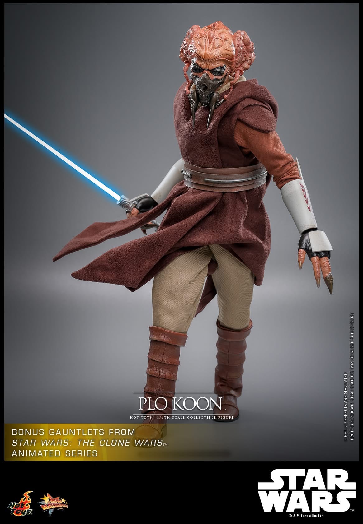 HotToys 1/6可动人偶《星战前传3：西斯的复仇》PLO KOON 普罗孔