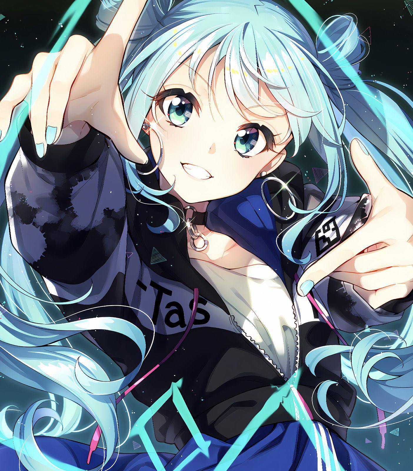 【现货未包邮】《初音未来》miku大葱公主殿下装饰画