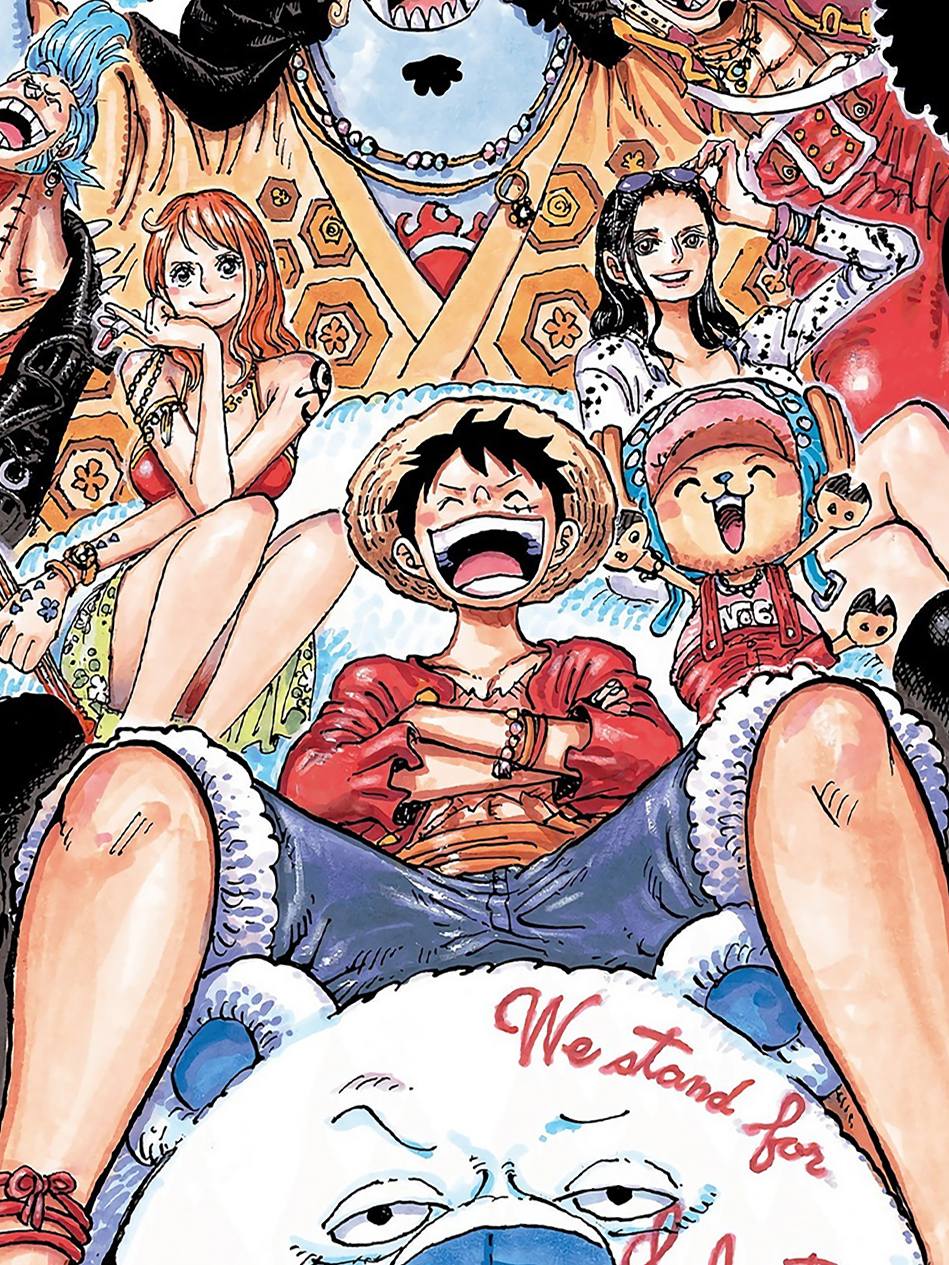 【现货未包邮】星空《草帽团全员》索隆路飞乔巴one piece装饰画