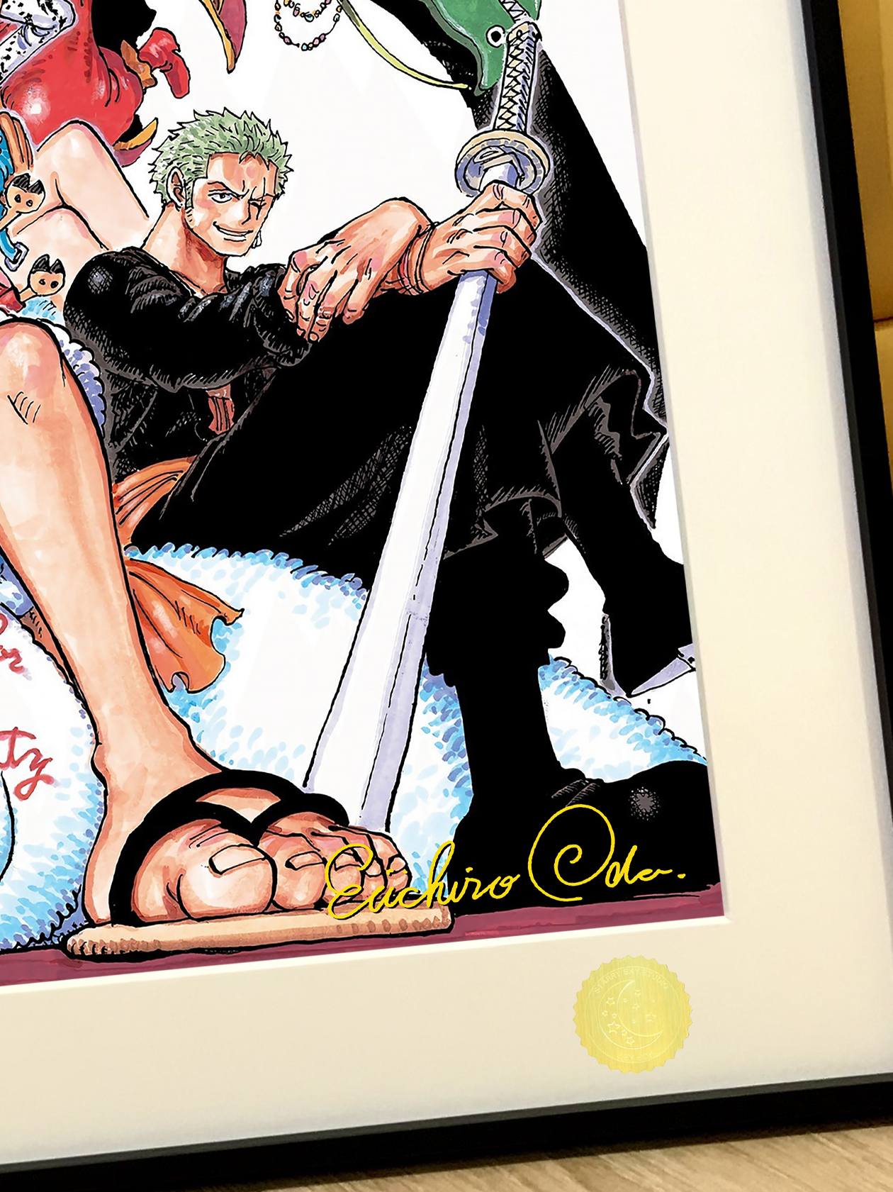 【现货未包邮】星空《草帽团全员》索隆路飞乔巴one piece装饰画