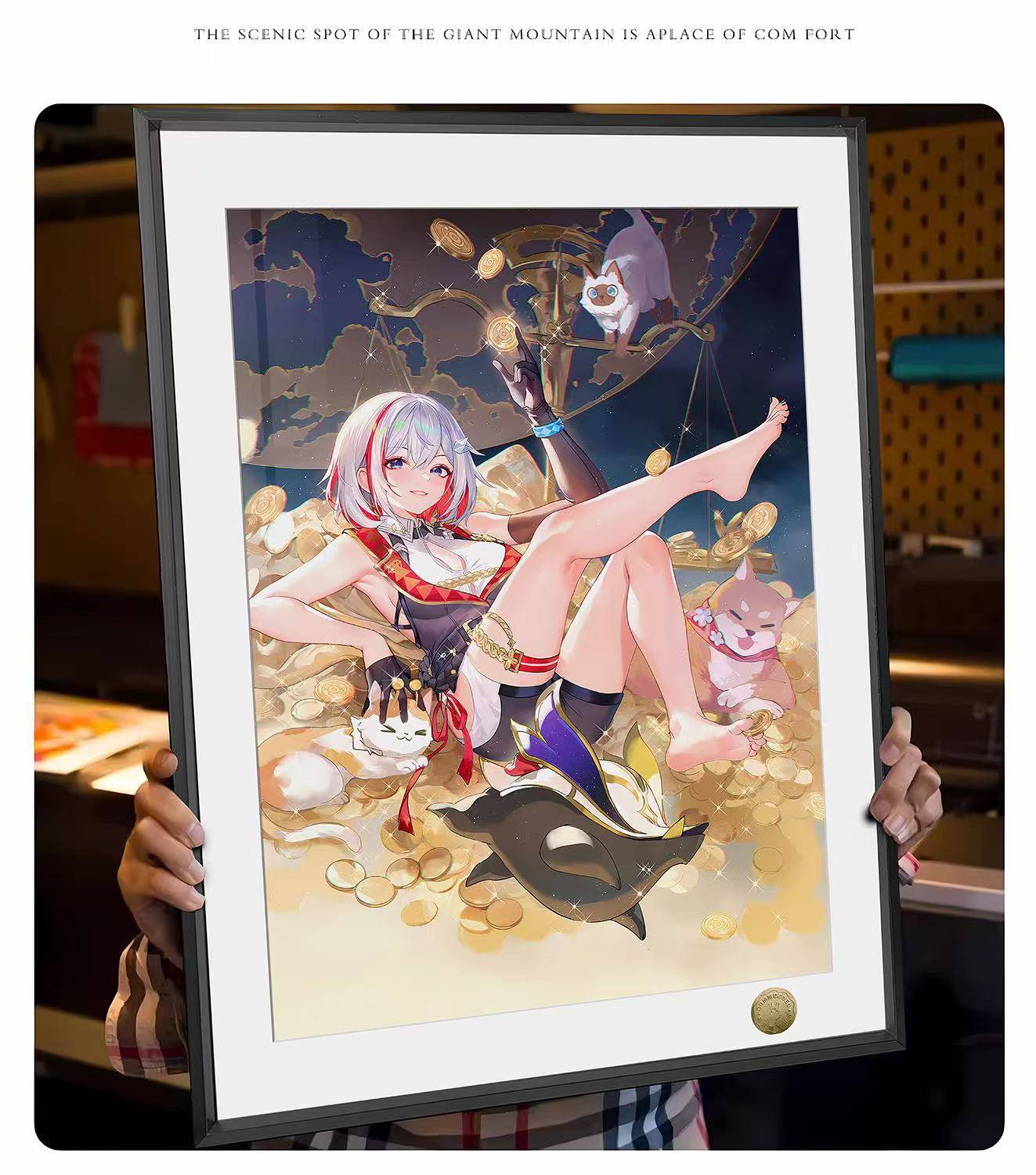 【现货未包邮】崩坏星穹铁道托帕停云新年装饰画