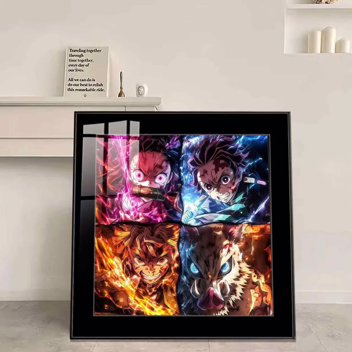 JUZI工作室 鬼灭主角团四像