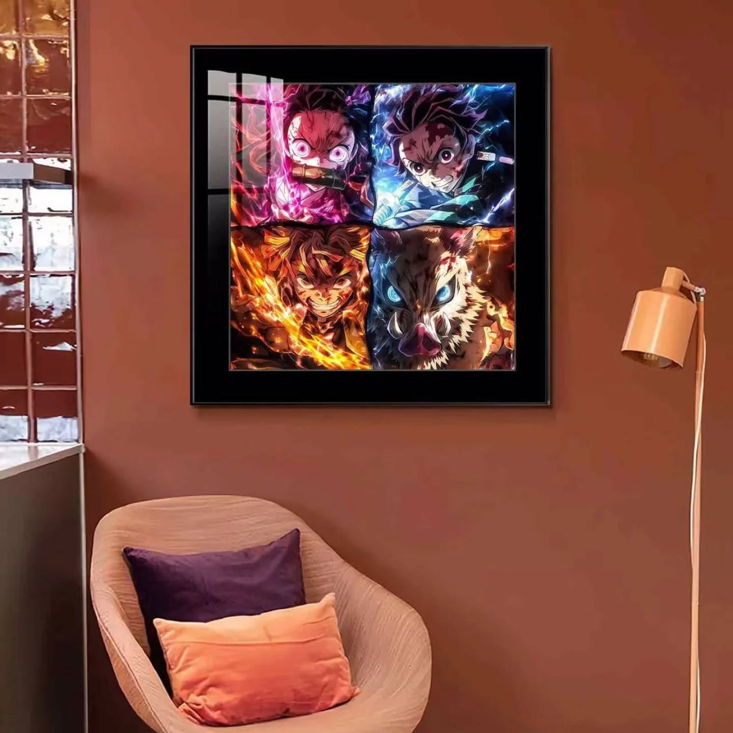 JUZI工作室 鬼灭主角团四像