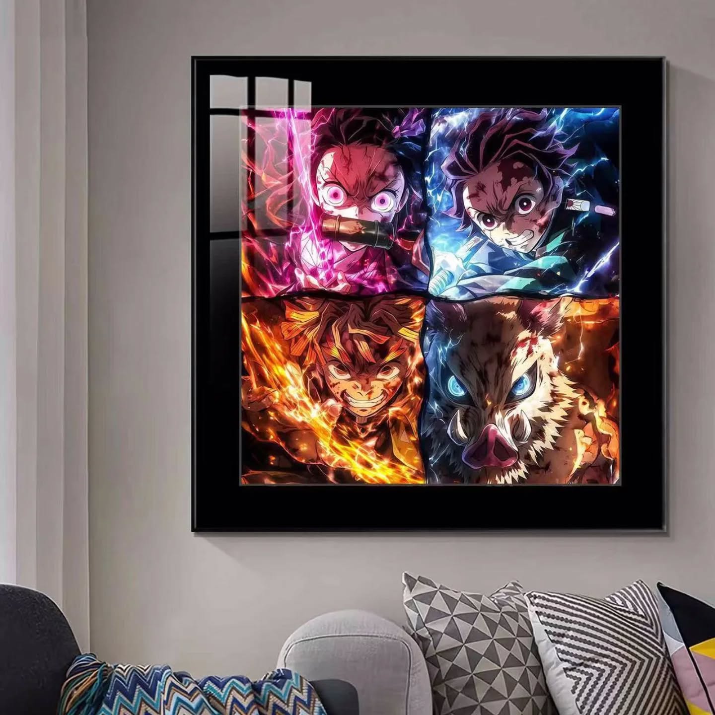 JUZI工作室 鬼灭主角团四像