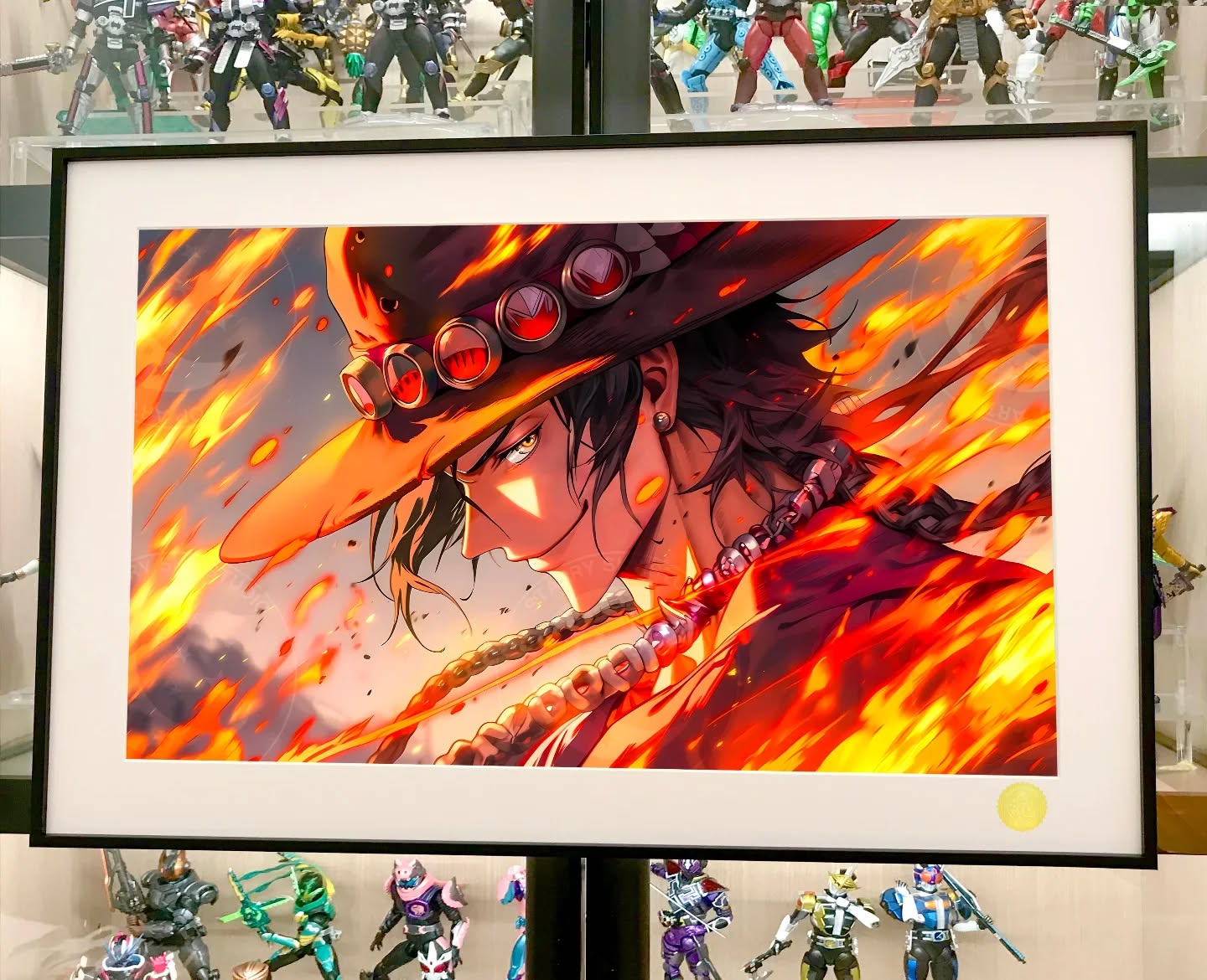 星空《火焰艾斯》海贼王op波特卡斯·D·艾斯烧烧果实ACE路飞装饰画