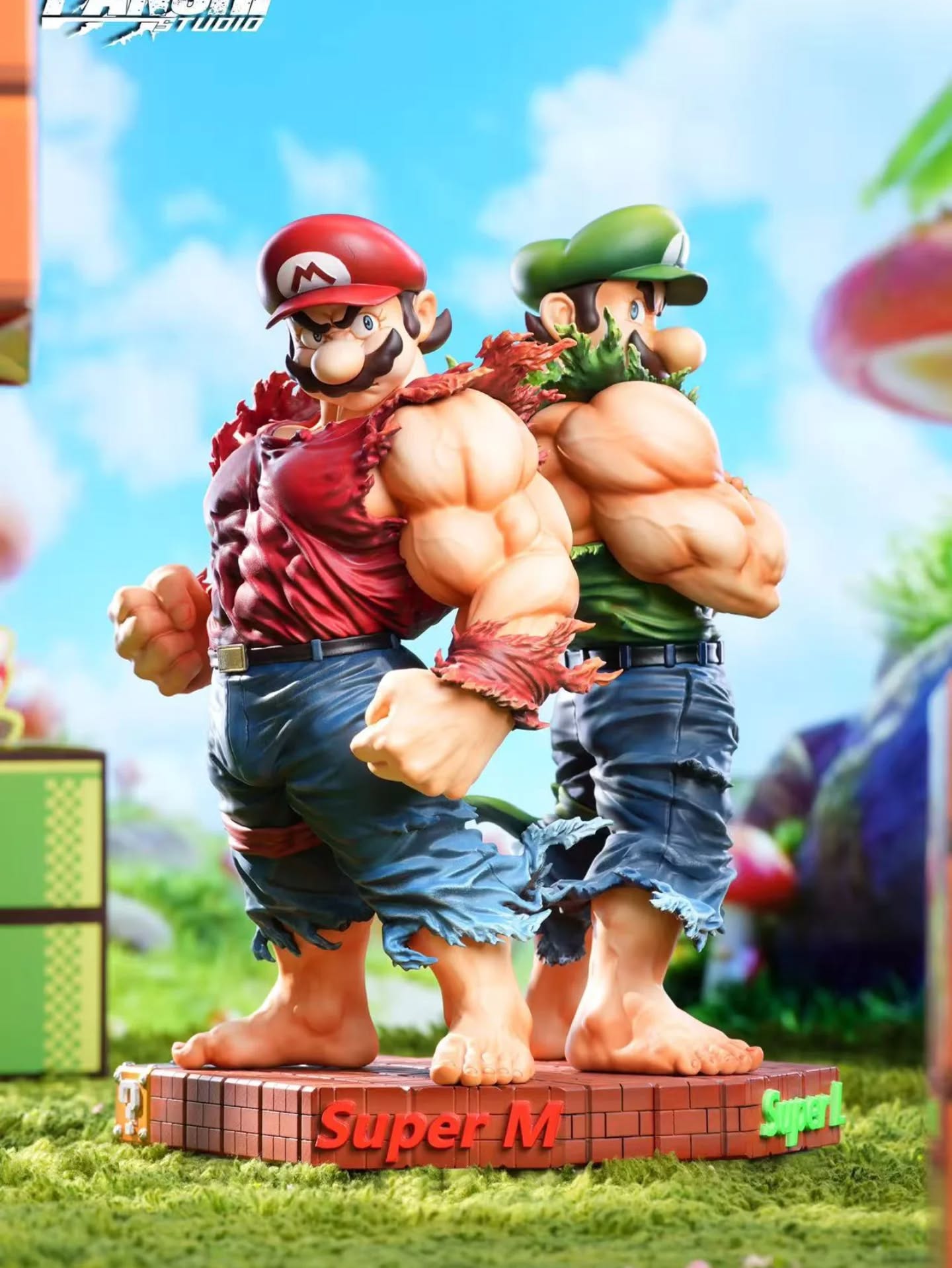 磐石工作室-Super里奥路易肌肉兄弟！！！