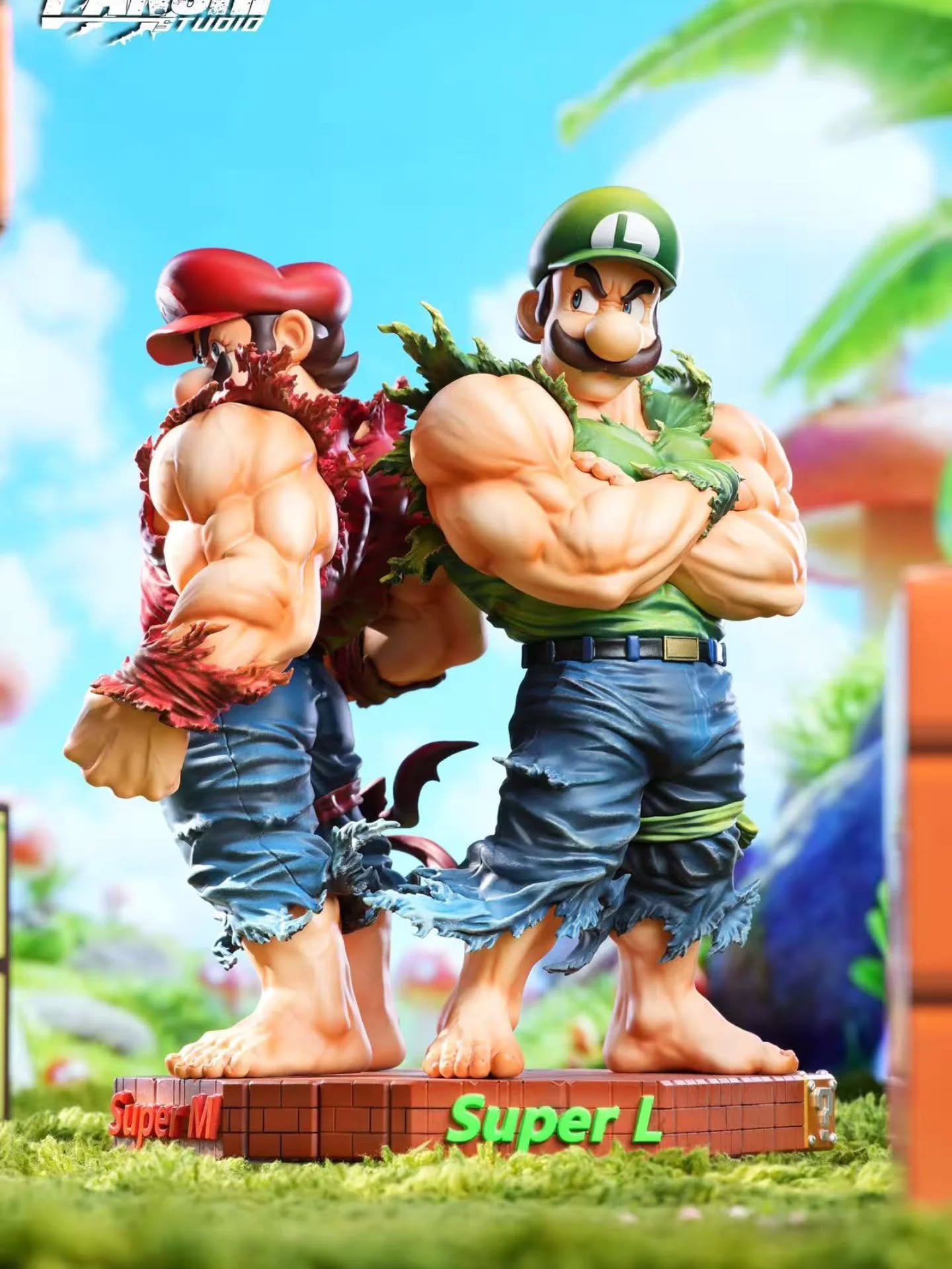 磐石工作室-Super里奥路易肌肉兄弟！！！
