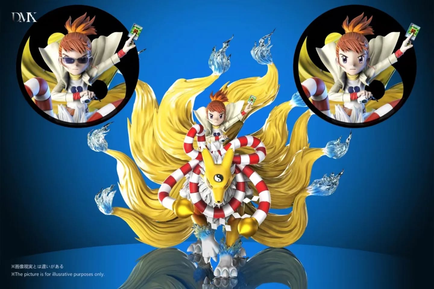 DMX STUDIO 数码宝贝三代 九尾狐&amp;留姬&amp;妖狐兽