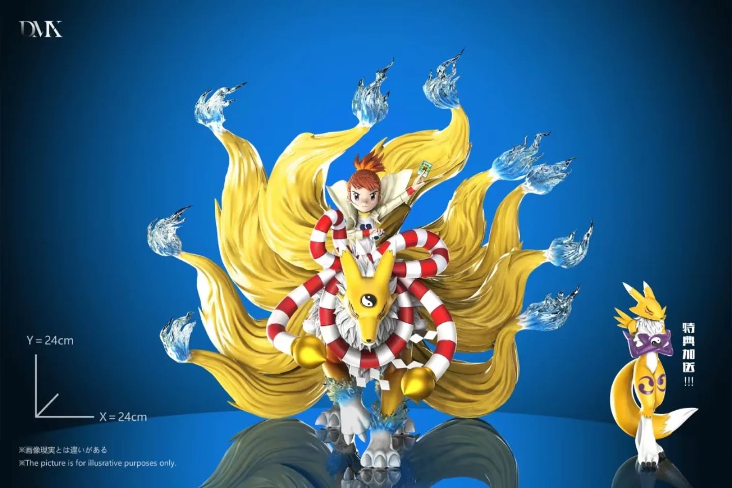 DMX STUDIO 数码宝贝三代 九尾狐&amp;留姬&amp;妖狐兽