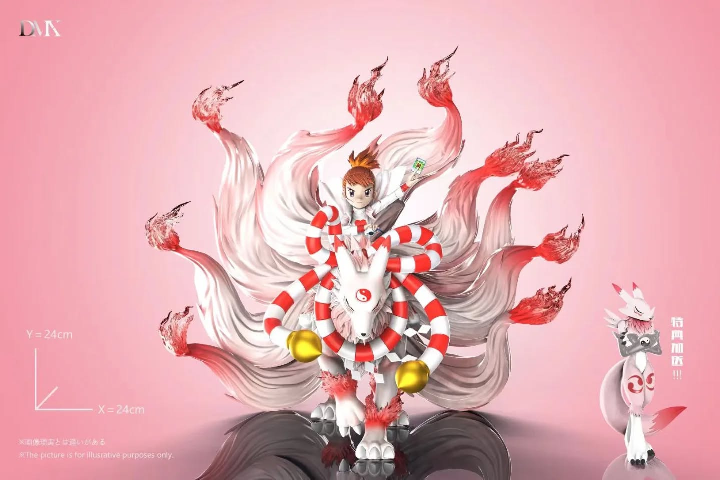 DMX STUDIO 数码宝贝三代 九尾狐&amp;留姬&amp;妖狐兽