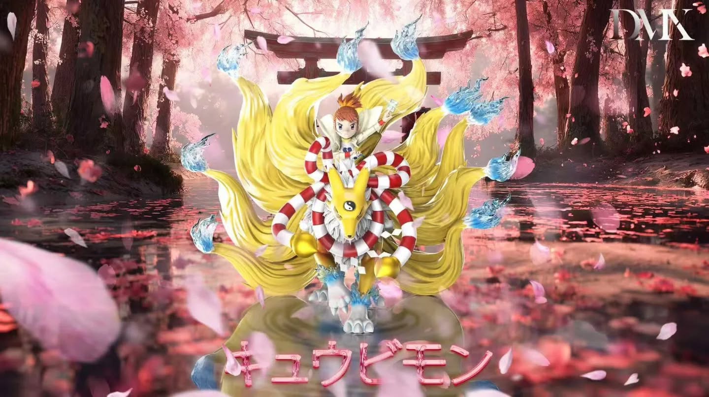 DMX STUDIO 数码宝贝三代 九尾狐&amp;留姬&amp;妖狐兽