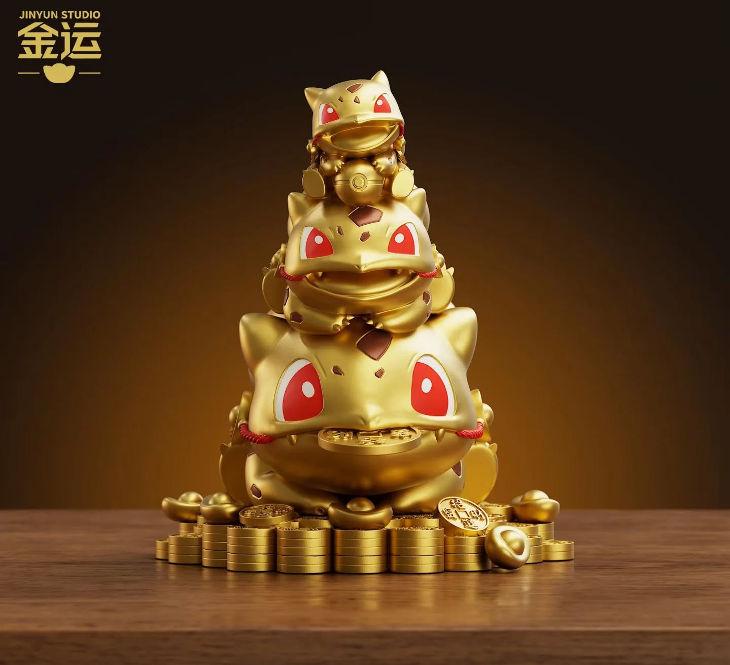 金运-studio 金蟾招財，富貴雙全