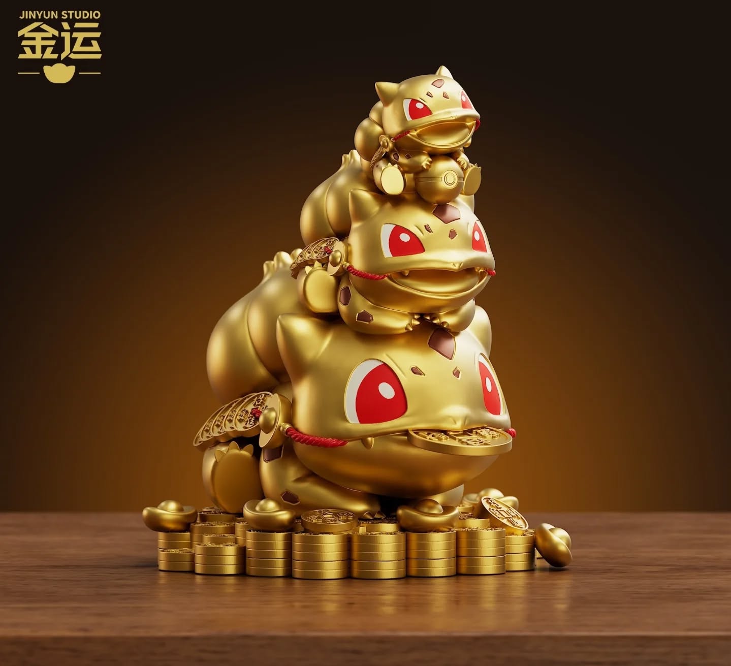 金运-studio 金蟾招財，富貴雙全